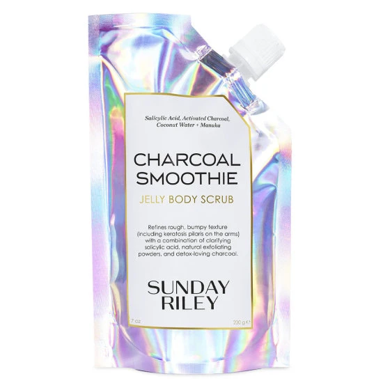 Sunday Riley Charcoal Smoothie Jelly Body Scrub 3 Sunday Riley Charcoal Smoothie Jelly Body Scrub