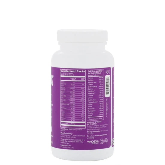 Vital Proteins Beef Liver Capsules 4 Vital Proteins Beef Liver Capsules - Image 2
